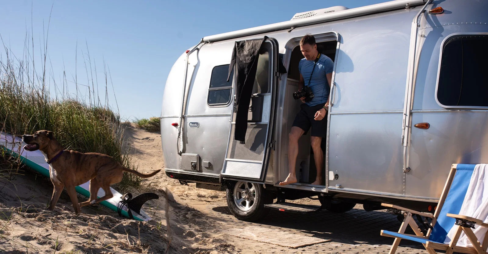 Airstream Bambi 海岸旅程