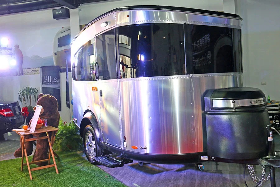 Airstream ba secamp 露營車 新車發表會 圖片